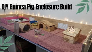 How to build a simple and cute indoor guinea pig enclosure out of timber (easy DIY)