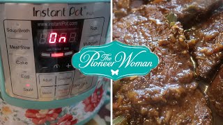 BEST PIONEER WOMAN INSTANT POT STEAK, ONIONS & GRAVY!!! OOOOWEEE SO DELICIOUS & EASY TO MAKE!