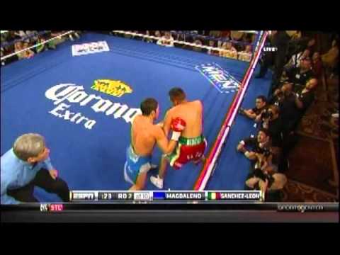 Diego Magdaleno vs Gilberto Sanchez Leon  06/05/11