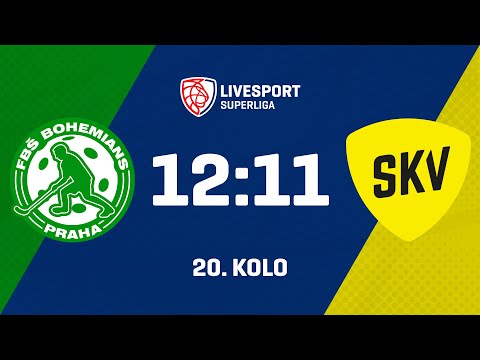 20. kolo | FbŠ Bohemians - TJ Sokol Královské Vinohrady 12:11