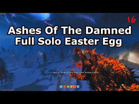 Ashes Of The Damned Solo Easter Egg SpeedRun No Gums
