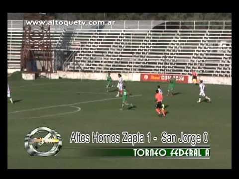 ALTOS HORNOS  ZAPLA 1 -  SAN JORGE 0