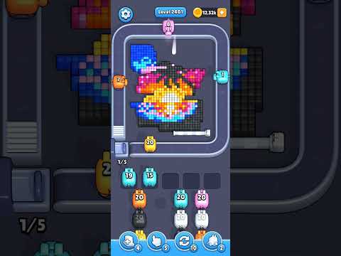 Pixel Flow Level 2401 Walkthrough