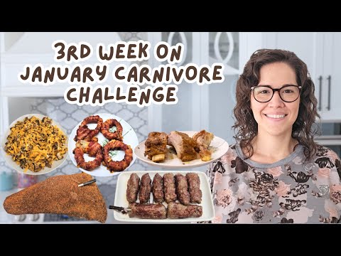 * 3rd Week on the January CARNIVORE CHALLENGE