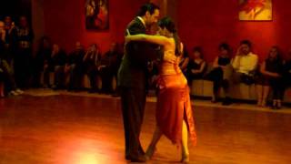 John Erban y Clarissa Sánchez bailan Bahia Blanca en Pordenone, Italia Oct 2011