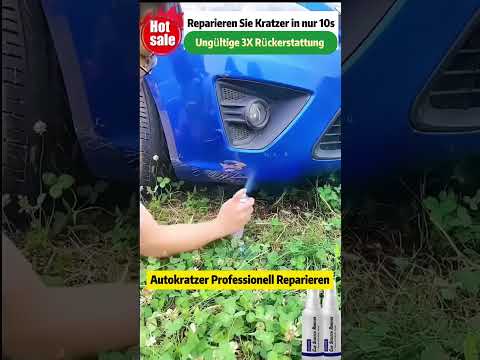 Der Kratzer verschwand innerhalb von Sekunden. Die perfekte Lösung für Ihr Fahrzeug.