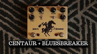Video thumbnail for CERIATONE HORSE BREAKER OVERDRIVE PEDAL DEMO: Klon Centaur & Marshall Bluesbreaker In A Box by Music Bliss Malaysia