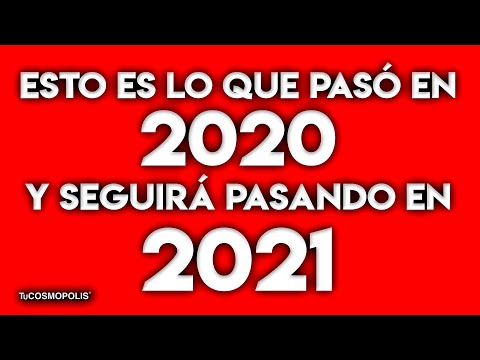 This is what HAPPENED in 2020 and WILL CONTINUE TO HAPPEN in 2021