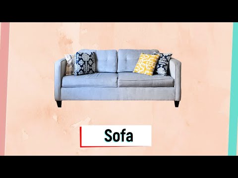 Furniture Vocabulary - Learn English Words - House Objects