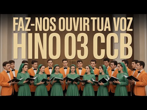 FAZ NOS OUVIR TUA VOZ | HINO 3 CCB | CORAL
