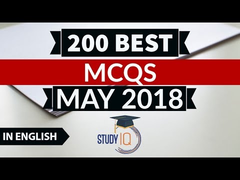 200 Best current affairs MAY 2018 in English  - IBPS PO/SSC CGL/UPSC/PCS/KVS/IAS/RBI Grade B 2018