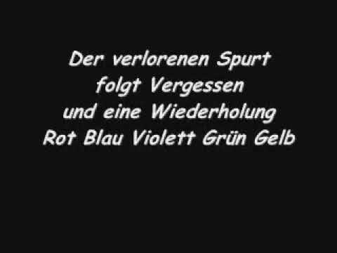 Goethes Erben Rot Blau Violett Grün Gelb