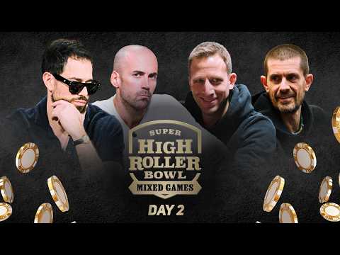 Michael Mizrachi & Nick Schulman on Day 2 of Super High Roller Bowl Mixed Games!
