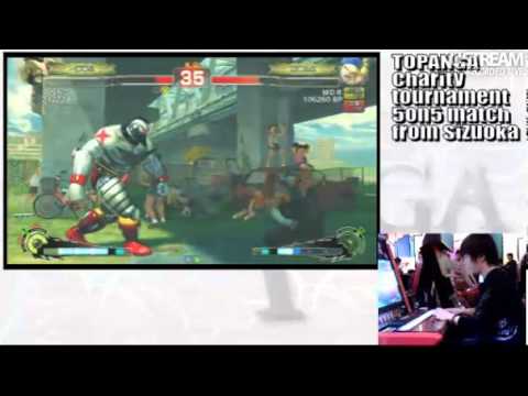 SSF4 AE: Akahoshi (Zangief) vs MDR (Yun) - TOPANGA Cup