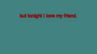 Charley Rich   I love my Friend tu [karaoke] [karaoke]