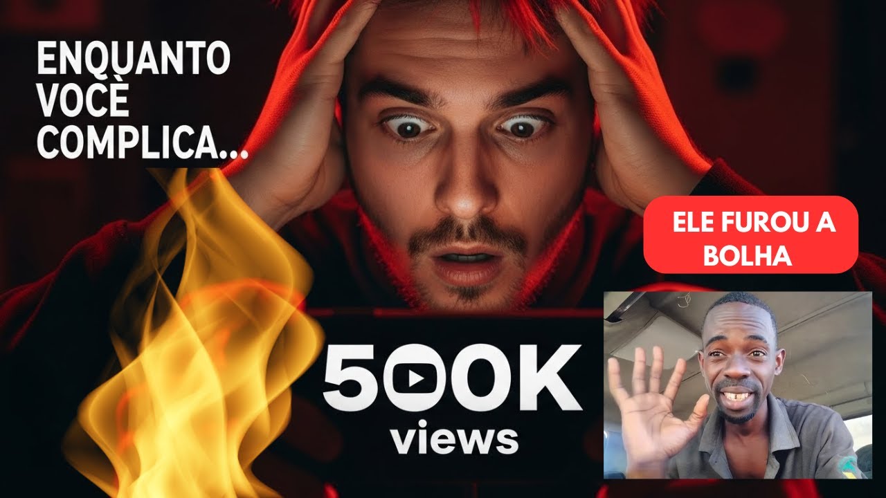 Ele Gravou no Celular, Sem Estrutura… e o YouTube Entregou 500 Mil Views