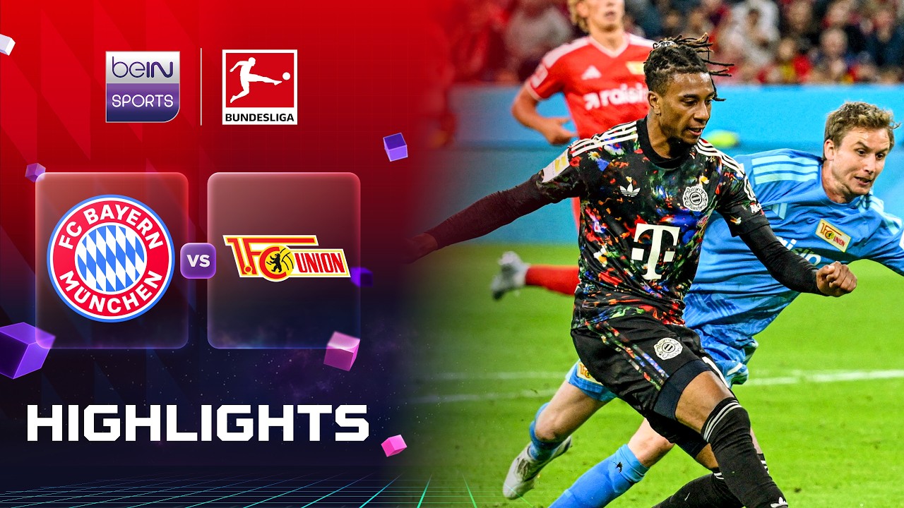 FC Bayern München 7 - 0 1. FC Union Berlin highlights