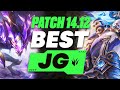 The BEST Junglers For Season 14 On Patch 14.11! | All Ranks Tier List League of Legends