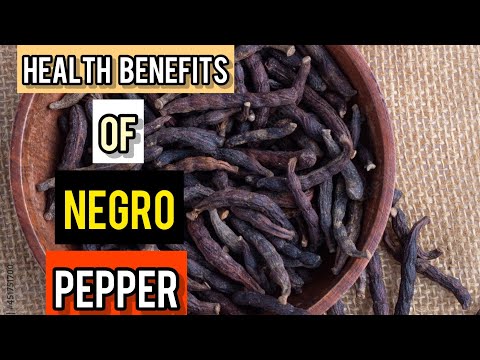 HEALTH BENEFITS OF NEGRO PEPPER (must watch) #health #negropepper