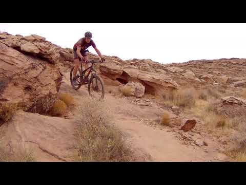 A ride on the St George Airport trails...