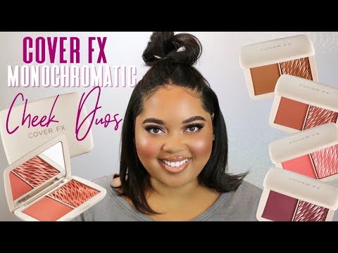 Cover FX Monochromatic Blush/Bronzer Duos Overview