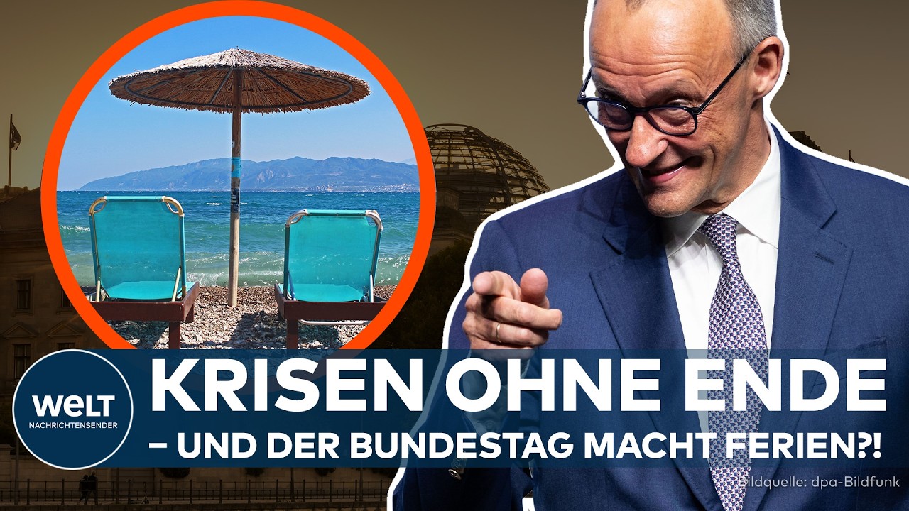 SOMMERFERIEN TROTZ WIRTSCHAFTSKRISE?! Wirtschaftsrat fordert Kürzung der Bundestags-Sommerpause!