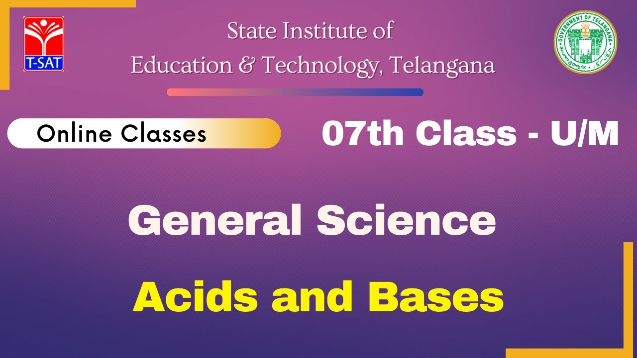 VII Class (U/M) || General Science – Acids and Bases