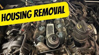 Jeep 3.6 Oil Filter Housing Removal | Oil Cooler Housing Leak Fix