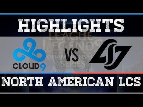 NA LCS Spring 2015 Highlights : Cloud 9 vs Counter Logic Gaming (W5D2)