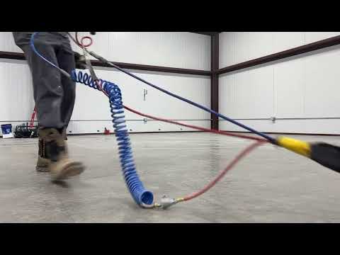 Lifting & Stabilizing a Sinking Shop Slab with PolyLevel in Russellville, AR