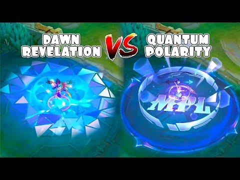 Lunox Quantum Polarity VS Dawn Revelation Skin Comparison