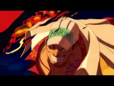 Akainu's magma can burn Ace fire | One Piece | Akainu vs Ace