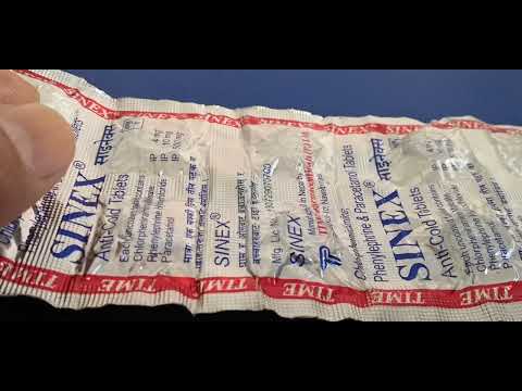 Sinex tablet use| sinex medicine के मा प्रयोग हुन्छ🤔?