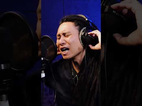 Rising reggae star from China Stinging Ray recording a brand new hit song