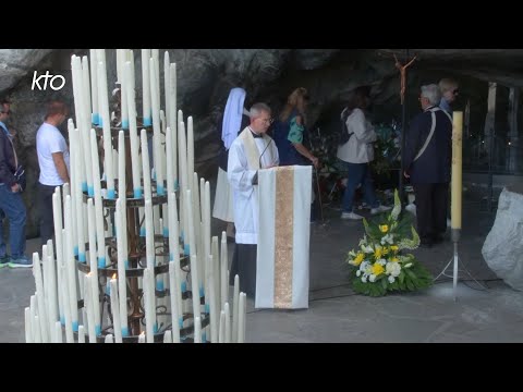 Chapelet du 25 mai 2025 à Lourdes