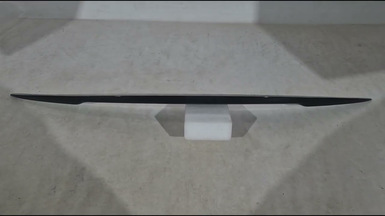 BMW 7 Series G11/G12 2015-2022 Spoiler P-Style (Czarny Połysk) Video 1