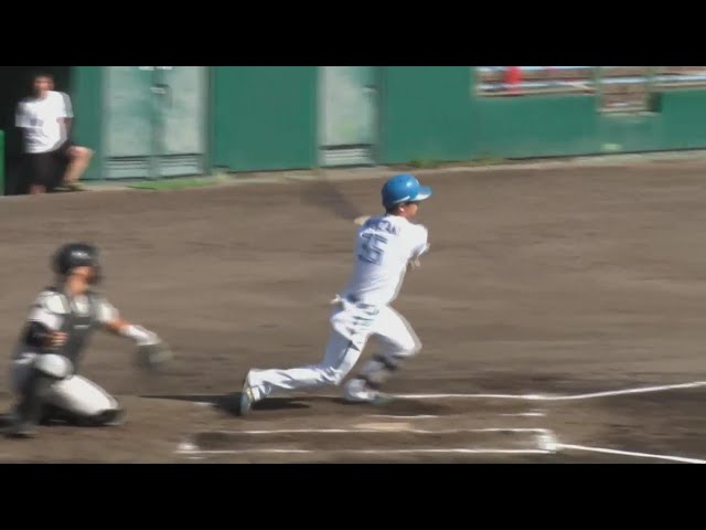【みやざきPL】チャンスをものに!! ファイターズ・宮崎一樹 点差を縮めるタイムリー!!  2024年10月9日 北海道日本ハムファイターズ 対 くふうハヤテベンチャーズ静岡
