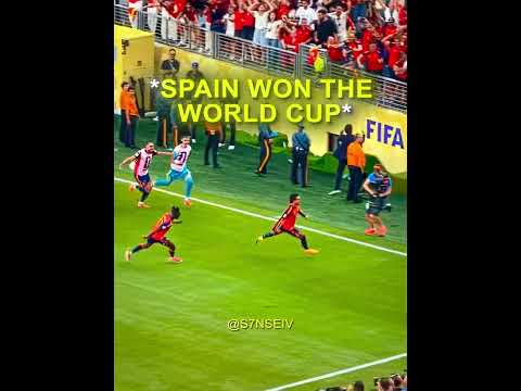 Spain Won the World Cup 🇪🇸🏆