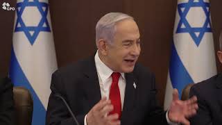 ראש הממשלה נתניהו: "אנחנו עדים לשיטפון של איומים מפורשים ברצח ובאלימות נגד ראש הממשלה ובני משפחתו" (עדכוני משרד ראש הממשלה) - התמונה מוצגת ישירות מתוך אתר האינטרנט יוטיוב. זכויות היוצרים בתמונה שייכות ליוצרה. קישור קרדיט למקור התוכן נמצא בתוך דף הסרטון