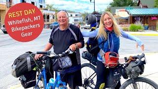 Whitefish, Montana and Bikepacking Gear. (Bikepacking Rest Day)