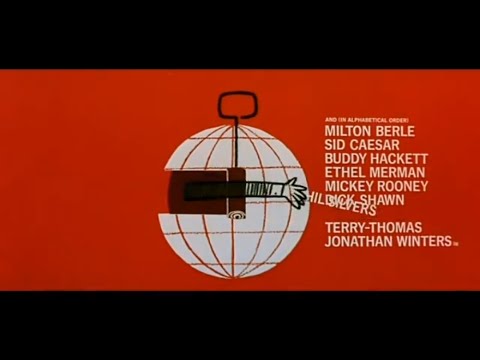 It's a Mad, Mad, Mad, Mad World. Title sequence by Saul Bass in HD