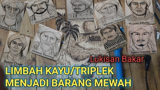 Download lagu Cara Limbah Kayu Menjadi Barang Mewah (pirography) Lukisan Bakar / pirografhy #lukisanbakar mp3