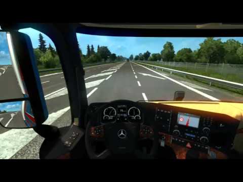 ★ EURO TRUCK SIMULATOR 2 ★ Mercedes benz antos 12 tandem ★ Let's Play #04