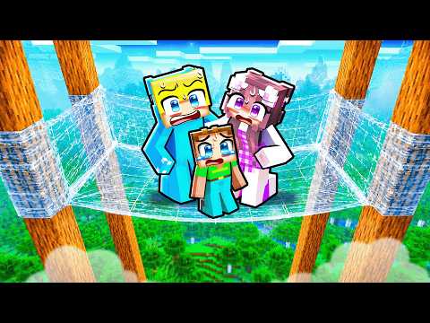 Wir haben ein Baumhaus aus Plastik gebaut in Minecraft!