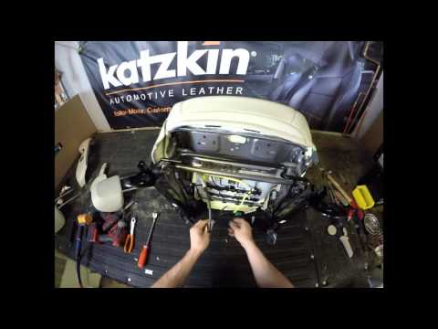 How to install leather seat covers on 2014-15 Subaru Forester front seats.