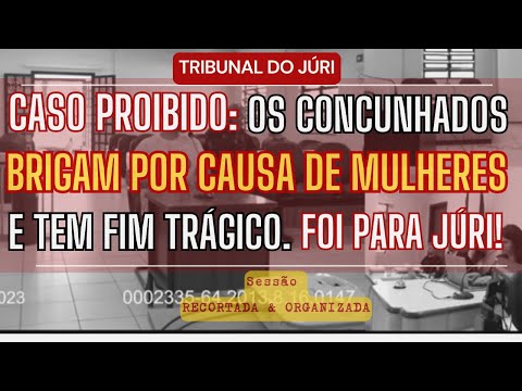 █TRIBUNAL DO JÚRI█FOI A JÚRI:Caso em familia. Concunhados se estranham e um deles tenta contra outro