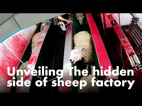 , title : 'Unveiling the Hidden Side of Sheep Factory - Revolutionizing Sheep Farming - Sheep Wool Processing'