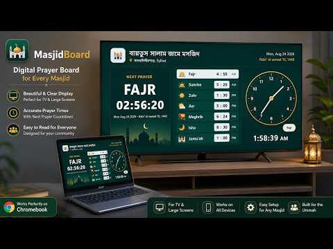 MasjidBoard video thumbnail