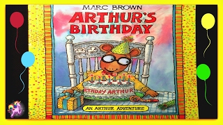 "ARTHUR'S BIRTHDAY" - Arthur Read Aloud - Storybook for kids,children