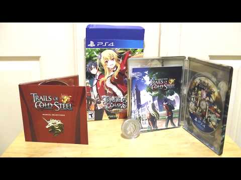 [Unboxing] The Legend of Heroes: Trails of Cold Steel Decisive Edition  ps4